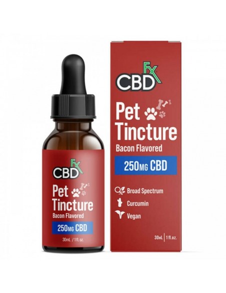 CBDfx Pet CBD Tincture - CBD Oil For Dogs & Cats Small Breed 30ml 250mg 1pcs:0 US