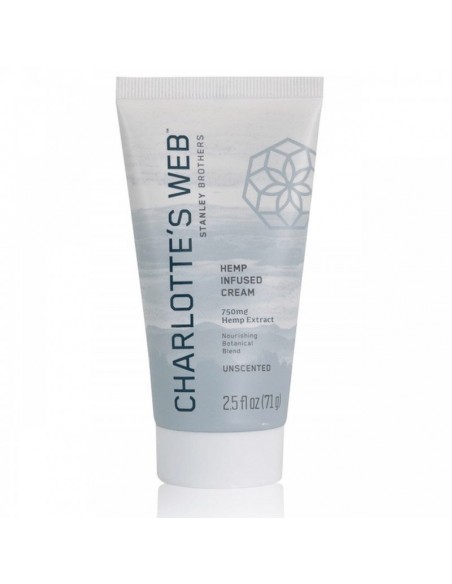Charlotte's Web Topical CBD Cream Unscented 2.5oz 750mg 1pcs:0 US