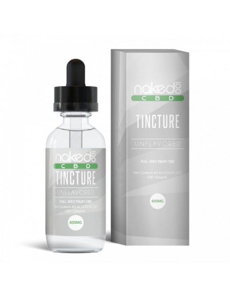 Naked 100 CBD Tincture Unflavored 60ml 600mg 1pcs:0 US