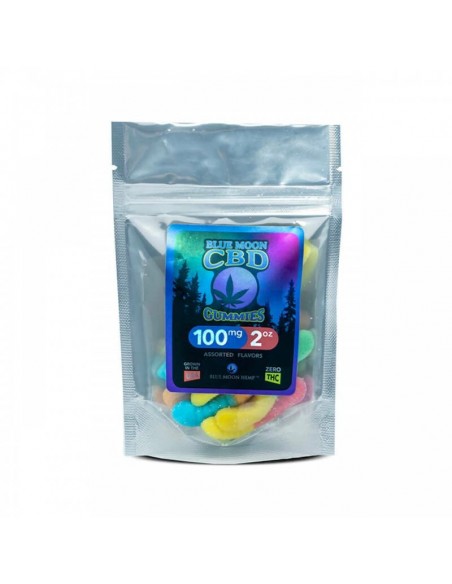 Blue Moon Hemp Edible CBD Gummies Gummies 2oz 100mg 1pcs:0 US