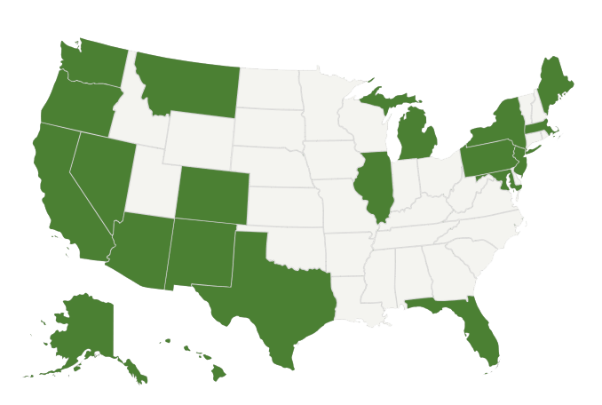 States Where Marijuana Is Legal In The Us