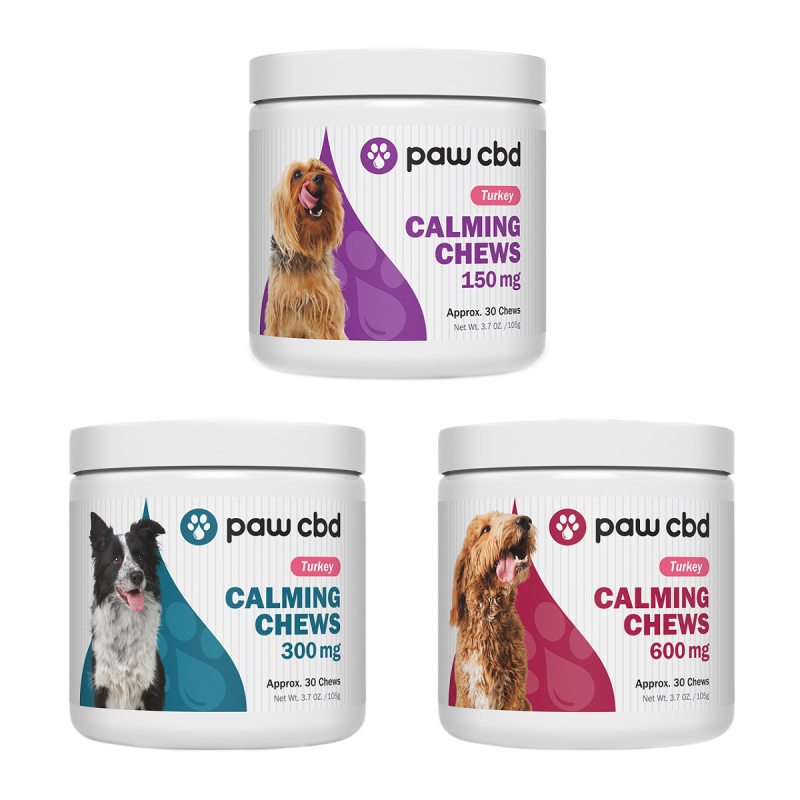 cbdMD Paw CBD Pet CBD Calming Chews For Dogs 0