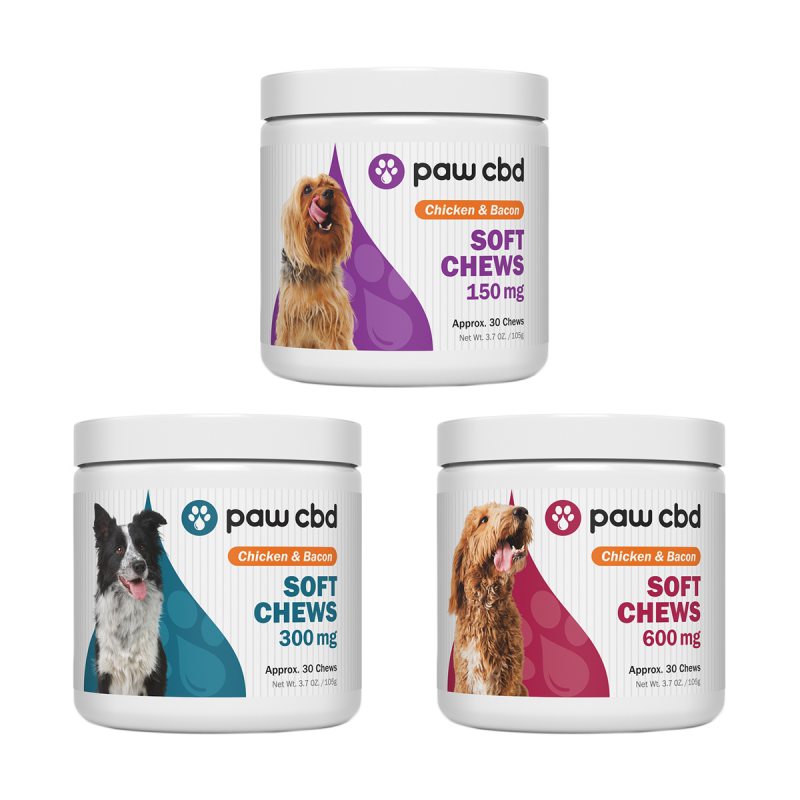 cbdMD Paw CBD Pet CBD Calming Soft Chews for Dogs 0