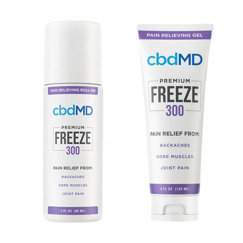 cbdMD Topical CBD Freeze Cold Therapy Gel 0